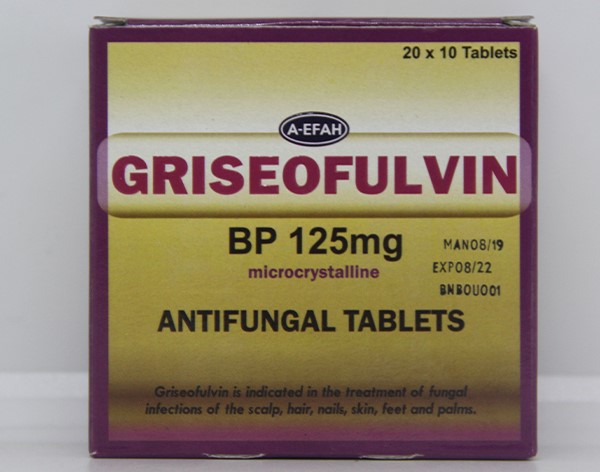 Griseofulvin BP 125mg